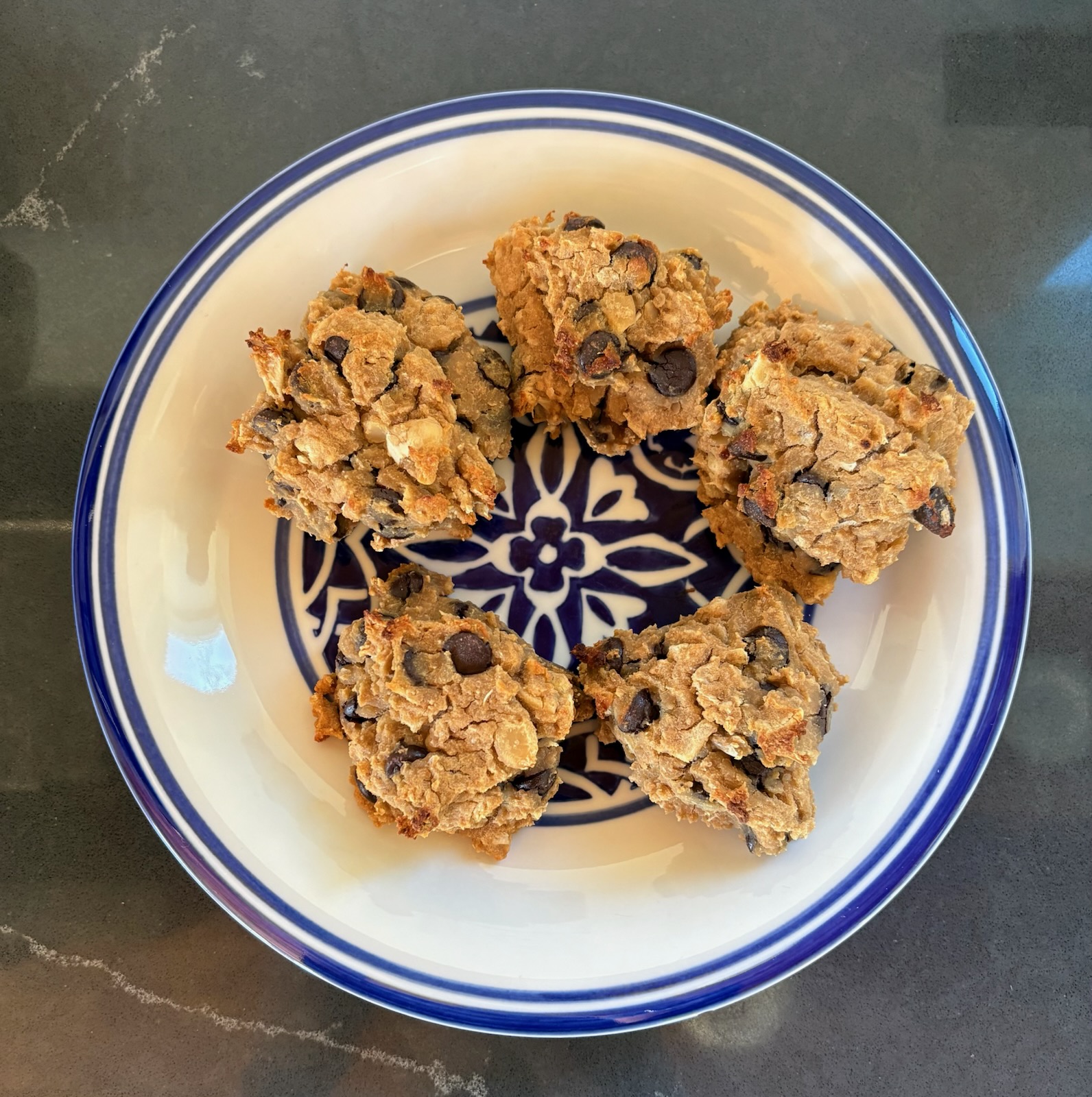 california corona banana chocolate chip breakfast cookies – haikuveg